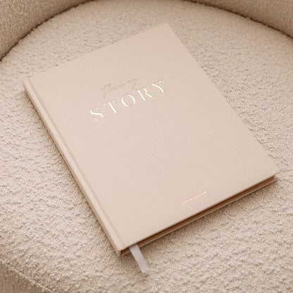 This Is My Story Memoir Journal Cream | Fox & Fallow