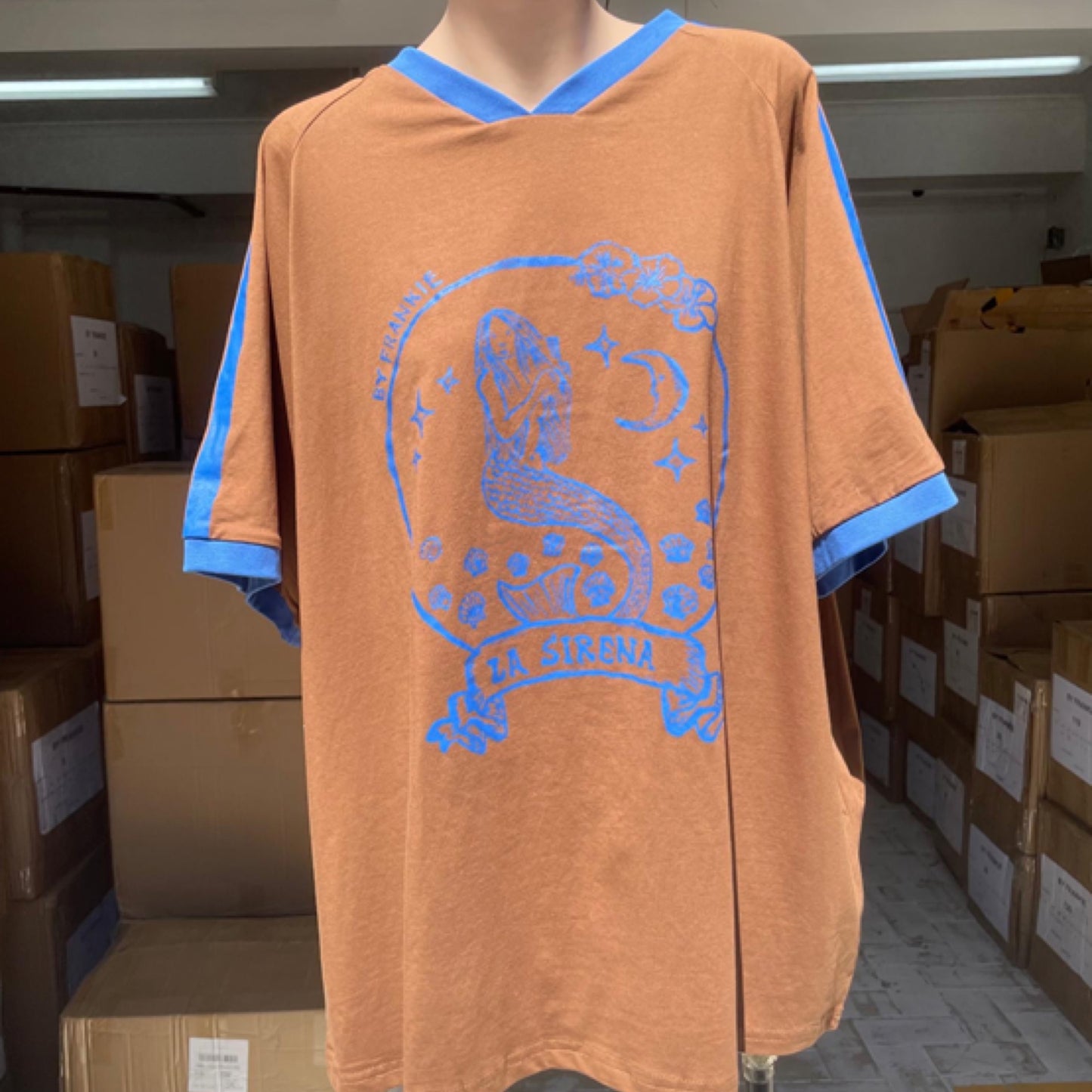 Jersey Tee T-Shirt - Choc La Sirena | By Frankie