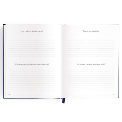 This Is My Story Memoir Journal Navy | Fox & Fallow