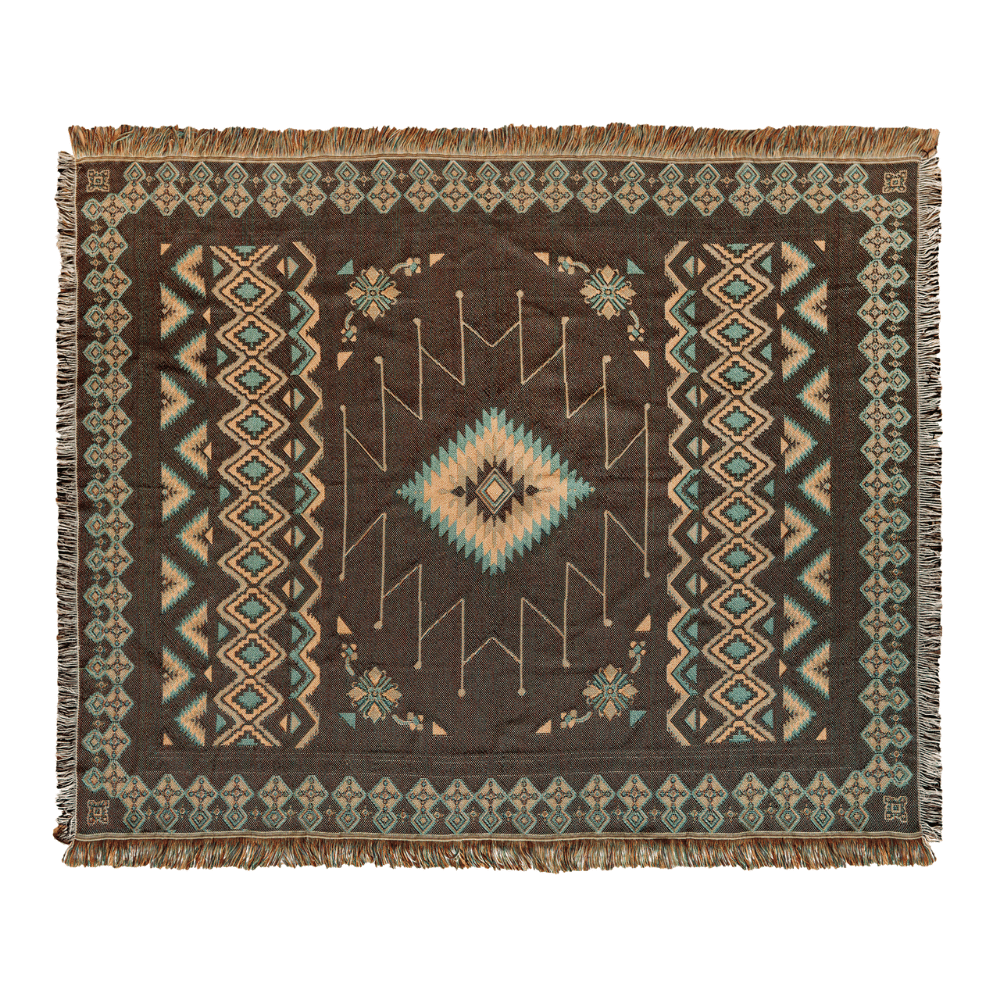 'Hey Jude' Woven Picnic Rug/Throw: Regular 130x160cm | HENDEER