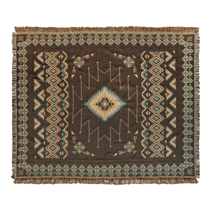 'Hey Jude' Woven Picnic Rug/Throw: Regular 130x160cm | HENDEER