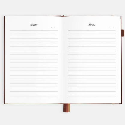 Fox & Fallow - 2026 Chocolate A5 Vertical Planner