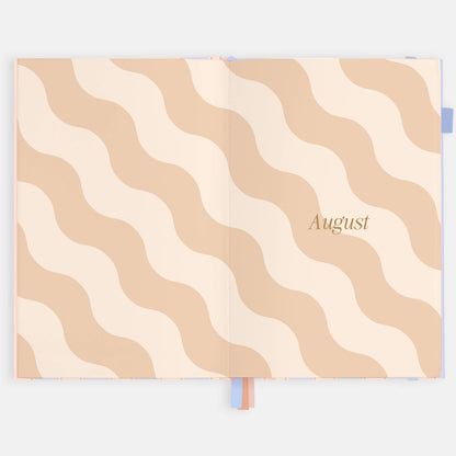 Fox & Fallow - 2026 Powder Stripe A5 Academic Vertical Planner