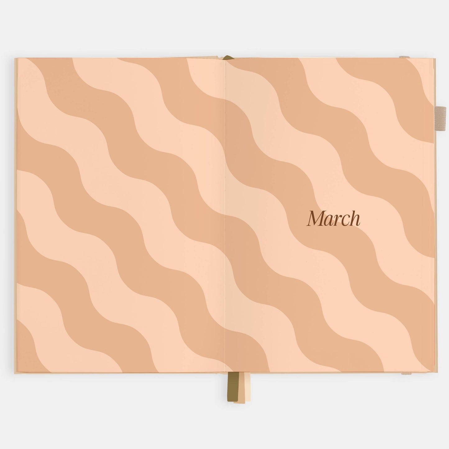 Fox & Fallow - 2026 Taupe A5 Horizontal Planner