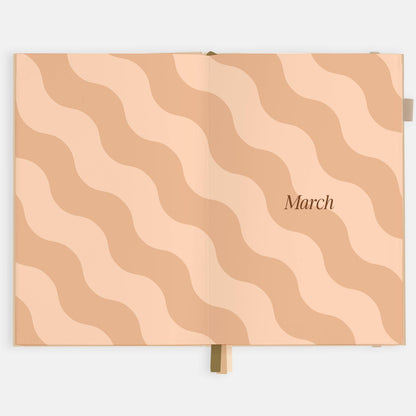 Fox & Fallow - 2026 Taupe A5 Horizontal Planner