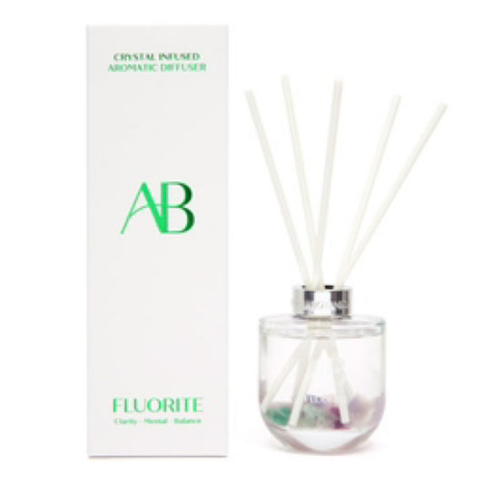 FLUORITE CRYSTAL 200ML DIFFUSER | AROMABOTANICAL