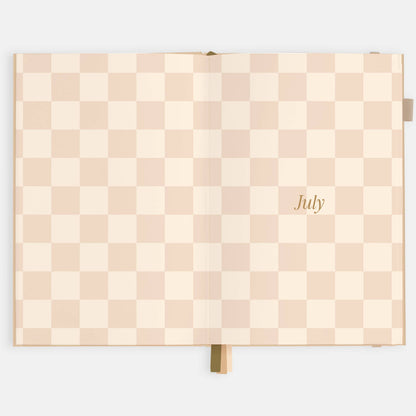 Fox & Fallow - 2026 Taupe A5 Horizontal Planner