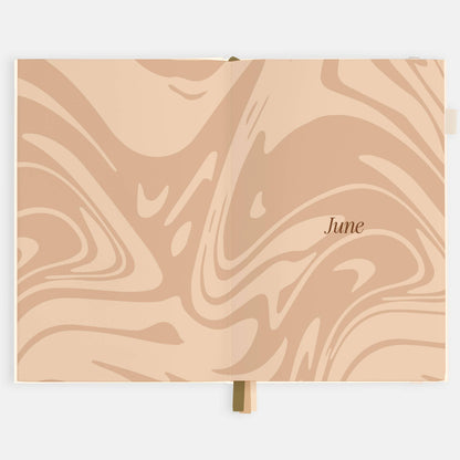 2026 Creme A5 Vertical Planner | Fox & Fallow