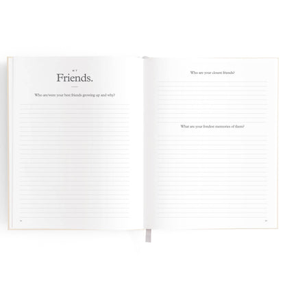 This Is My Story Memoir Journal Cream | Fox & Fallow