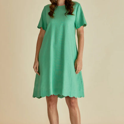 Dawn Shift Dress - Green