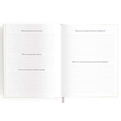 This Is My Story Memoir Journal Cream | Fox & Fallow