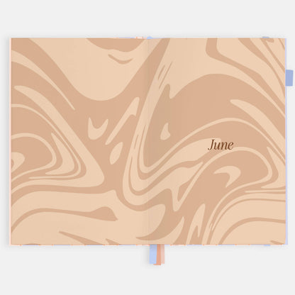 Fox & Fallow - 2026 Powder Stripe A5 Academic Vertical Planner