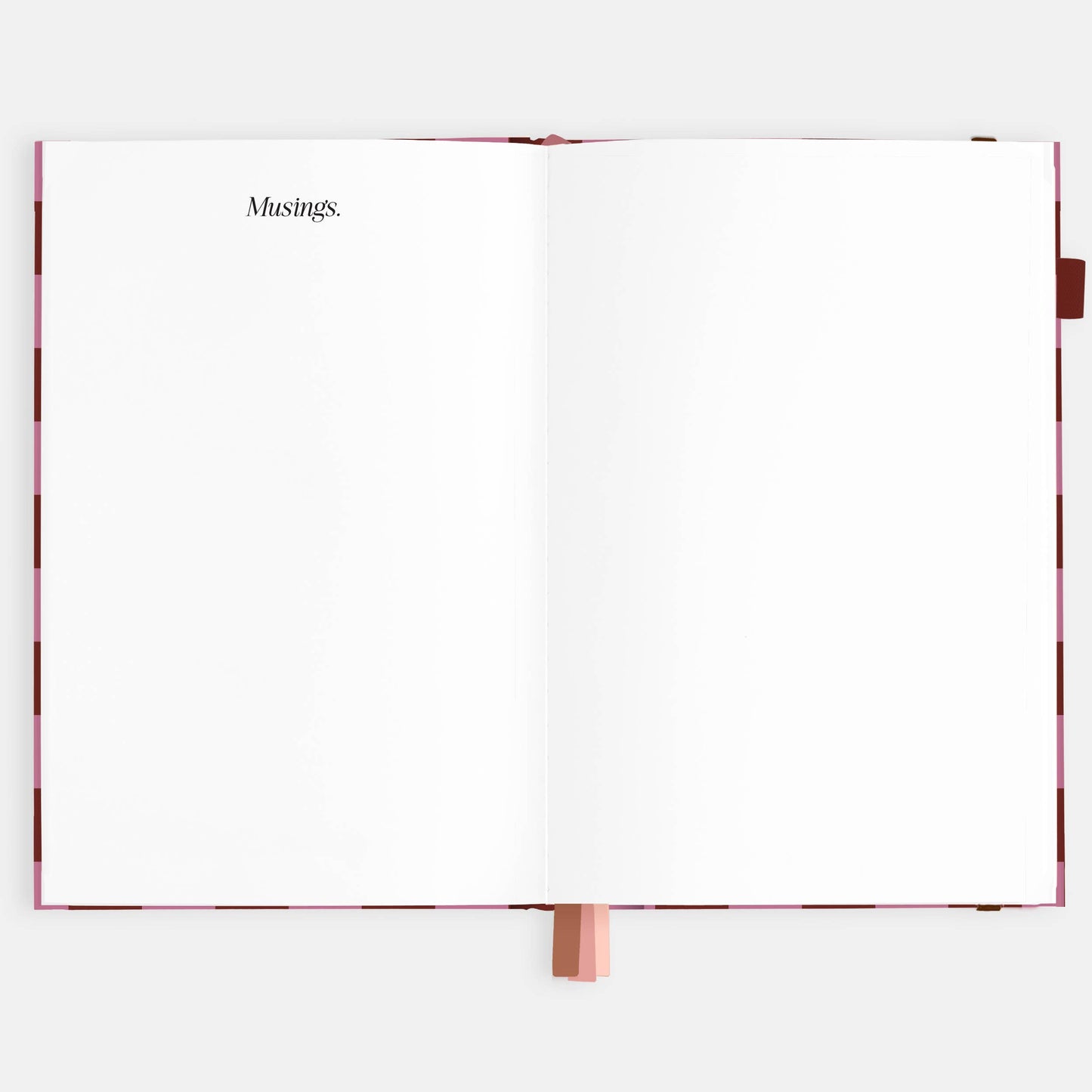 Fox & Fallow - 2026 Cherry Check A5 Horizontal Planner