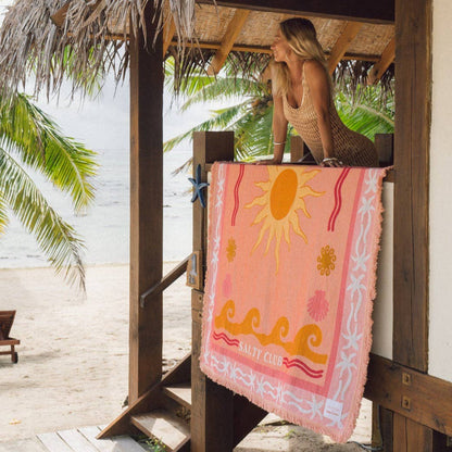 Sunni Scenes - Salty Luxe Travel Rug