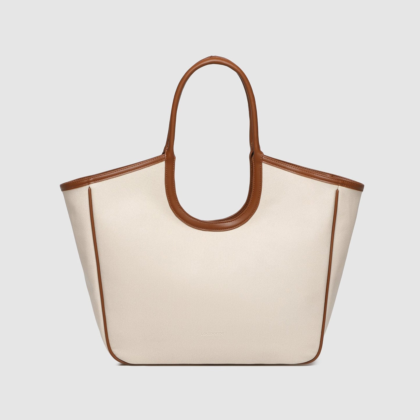 Alexandra Tote Bag - Canvas/Tan | LOUENHIDE