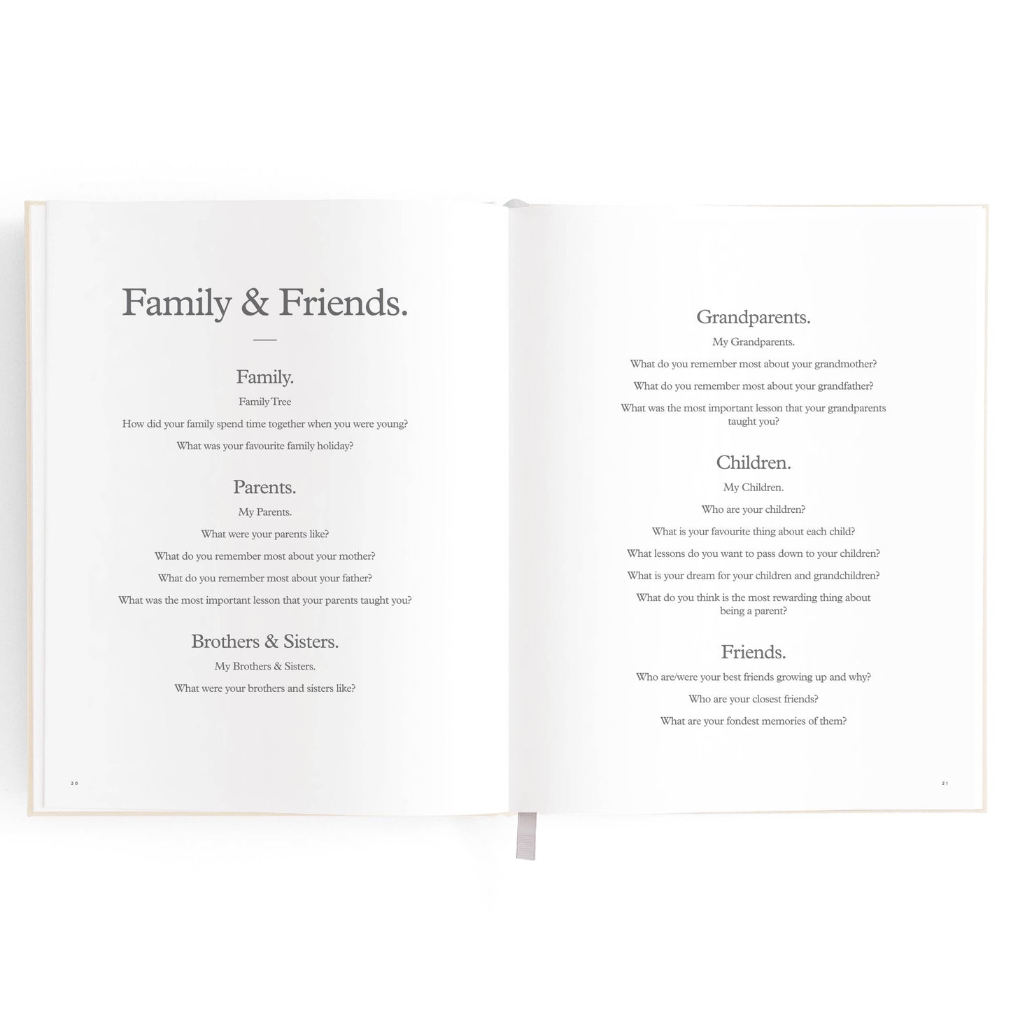 This Is My Story Memoir Journal Cream | Fox & Fallow