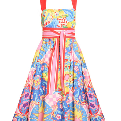 Summer Sundress Maxi Dress - Sicily