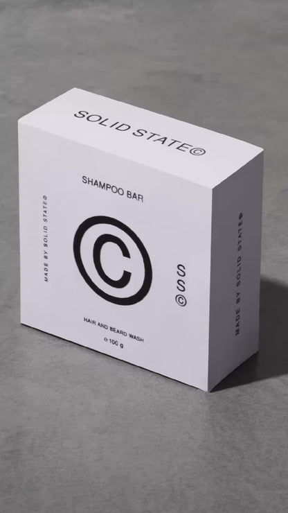 Shampoo And Beard Wash 100g Bar | SOLID STATE